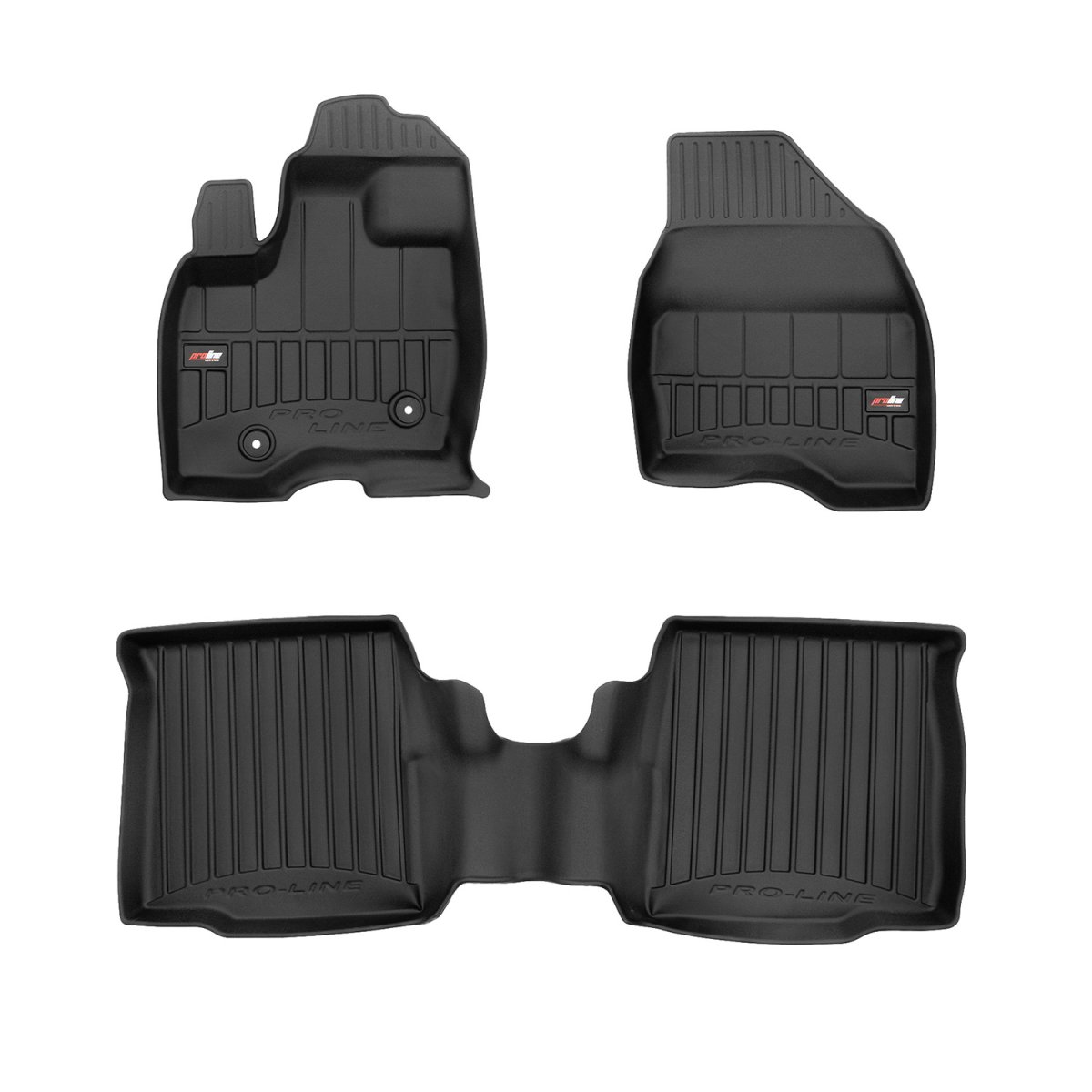 Ford Explorer Floor Mat - Omac - Premium TPE - Black - '11-'15 Ford Explorer Floor Mat - Omac - Premium TPE - Black - '11-'15